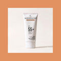 Celluralabs Skintellekt SPF 50+ broad-spectrum hybrid gel-cream sunscreen tube with Niacinamide and Ectoin